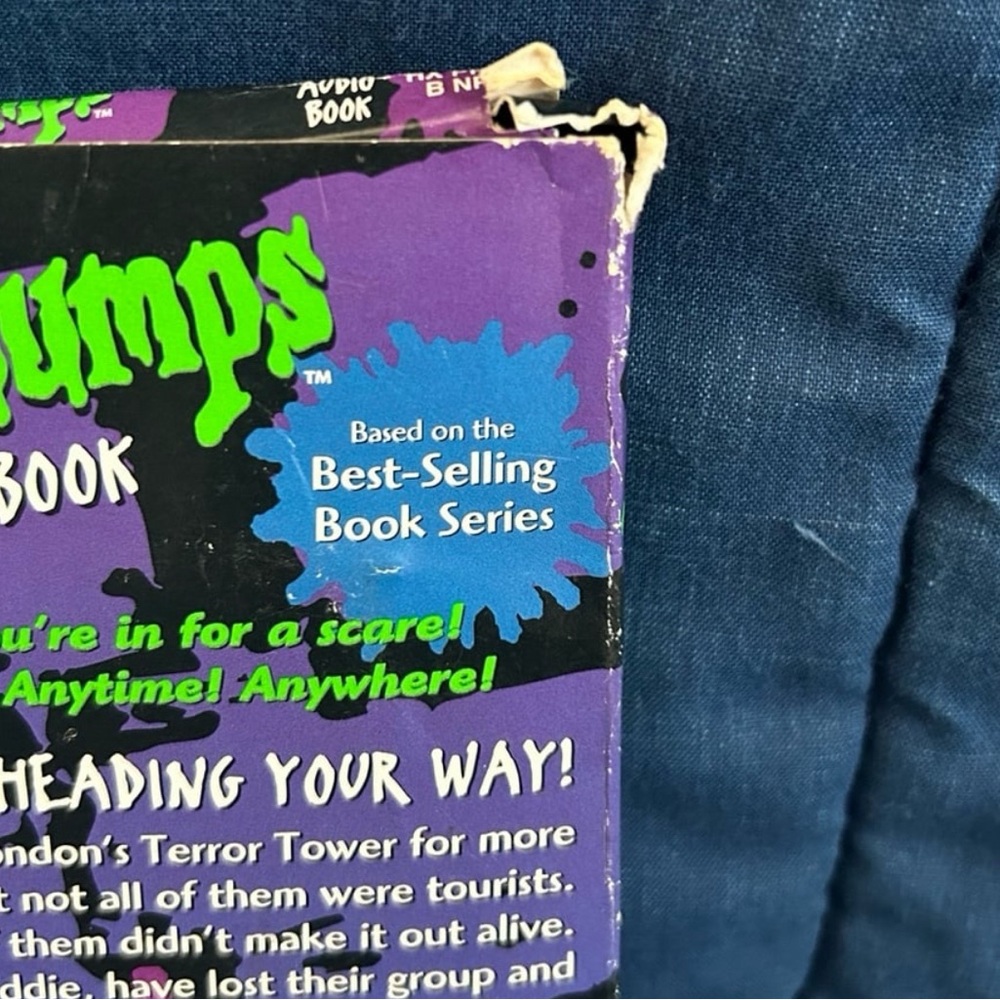 Goosebumps A Night in Terror Tower Audio Book Cassette by R.L. Stine - Picture 11 of 12